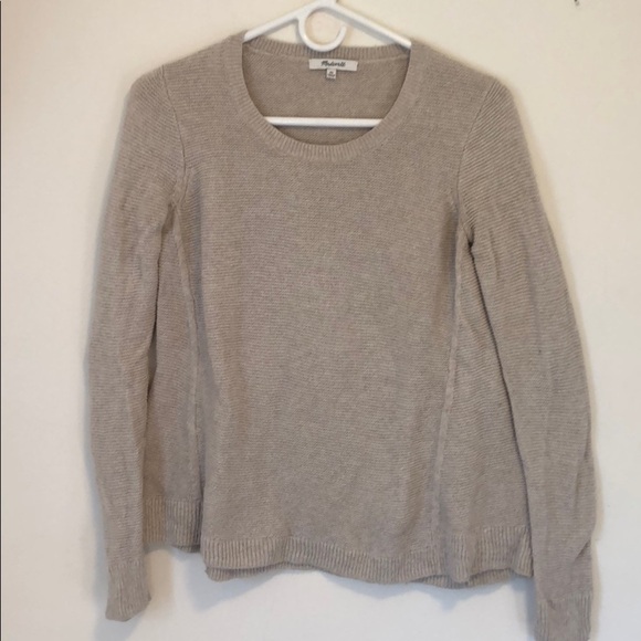 Madewell Sweaters - Madewell waffle print pullover sweater